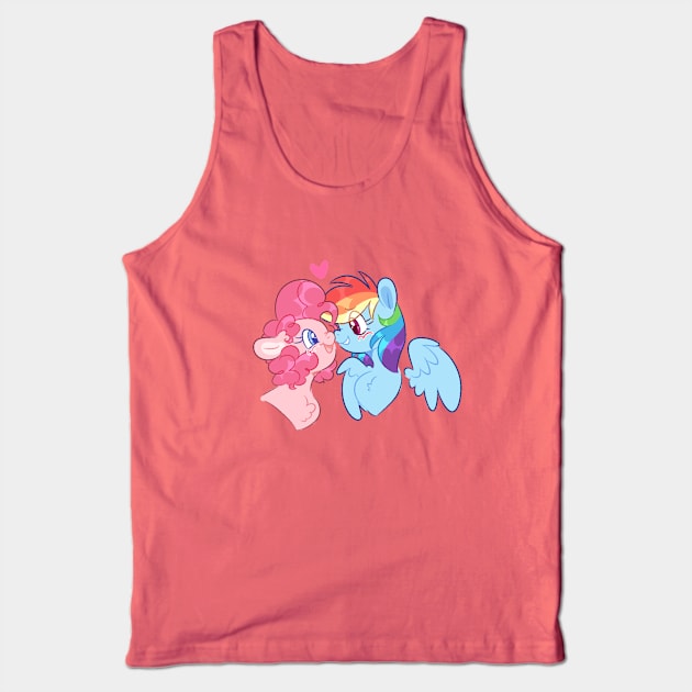 MLP: Pinkiedash Boop Tank Top by Nullkunst